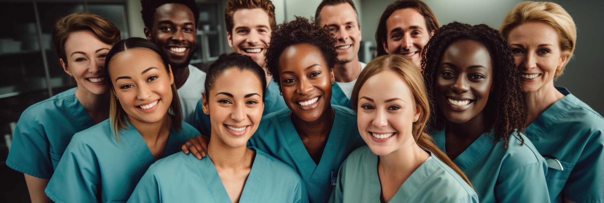 Diverses Pflegeteam