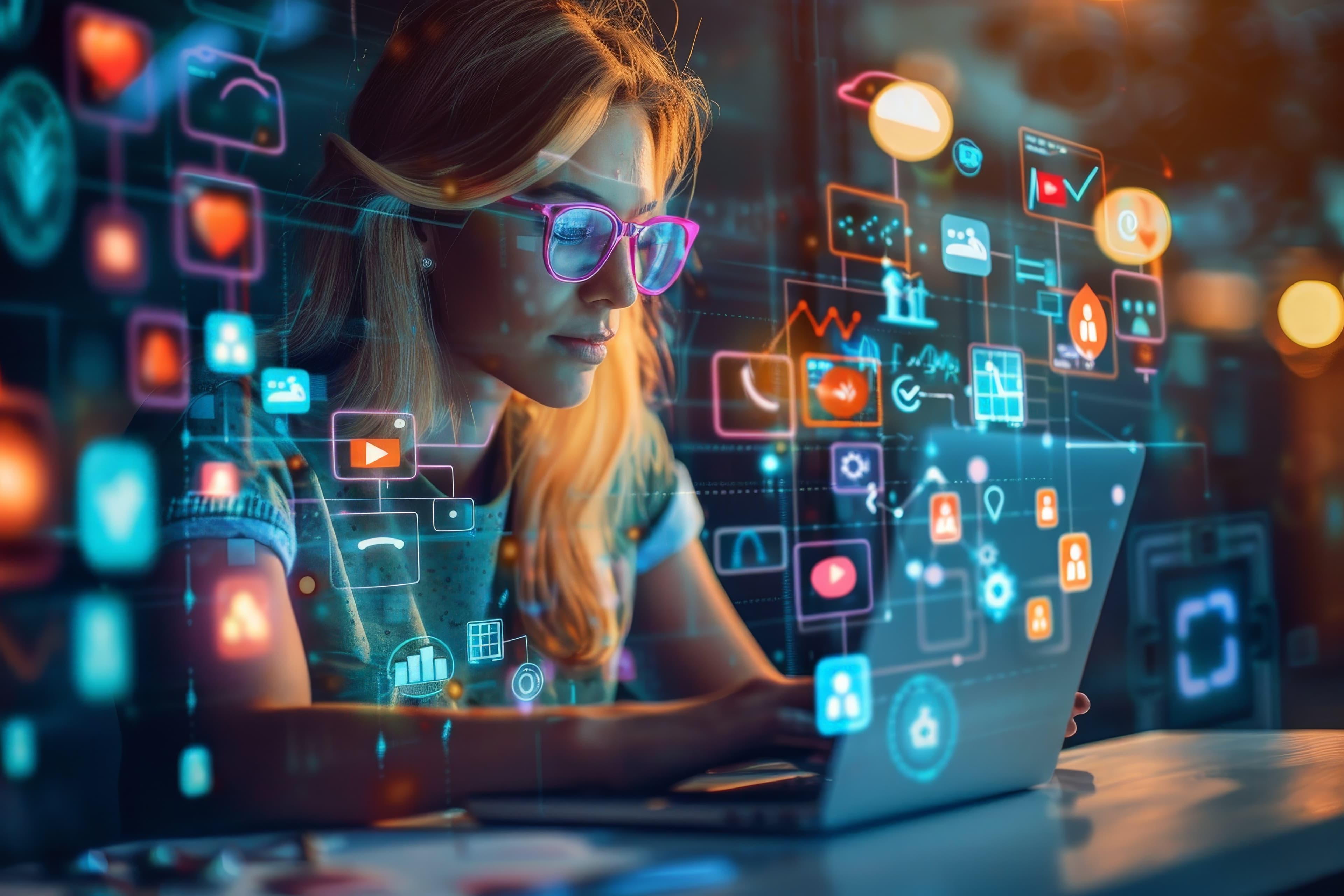 Digitale Analytics-Visualisierung - Moderne Marken-Controlling Tools