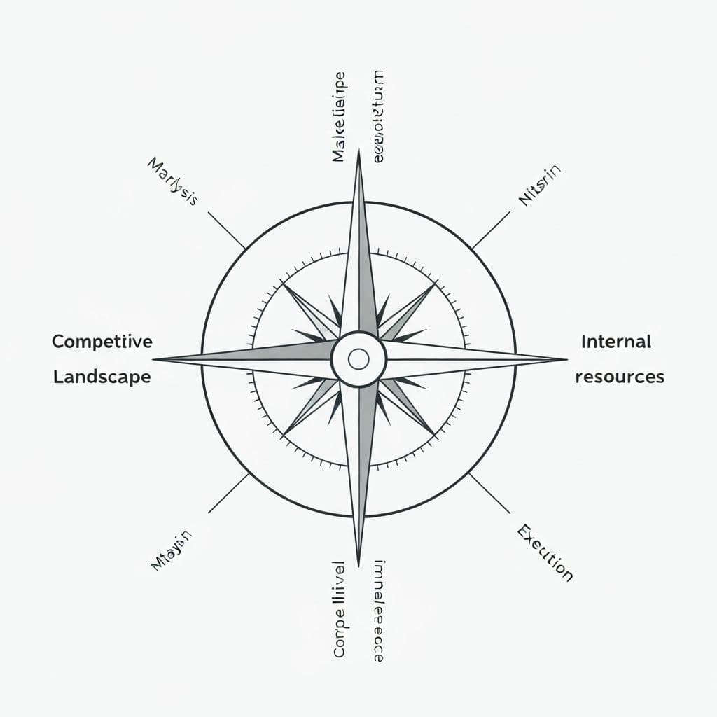 Der Kräftekompass. Außensicht verankern, Marke ausrichten. - Marke Blog Beitrag