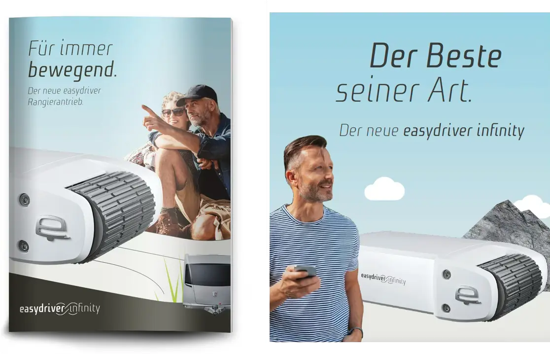 easydriver infinity Broschüre – Für immer bewegend. Der Beste seiner Art.