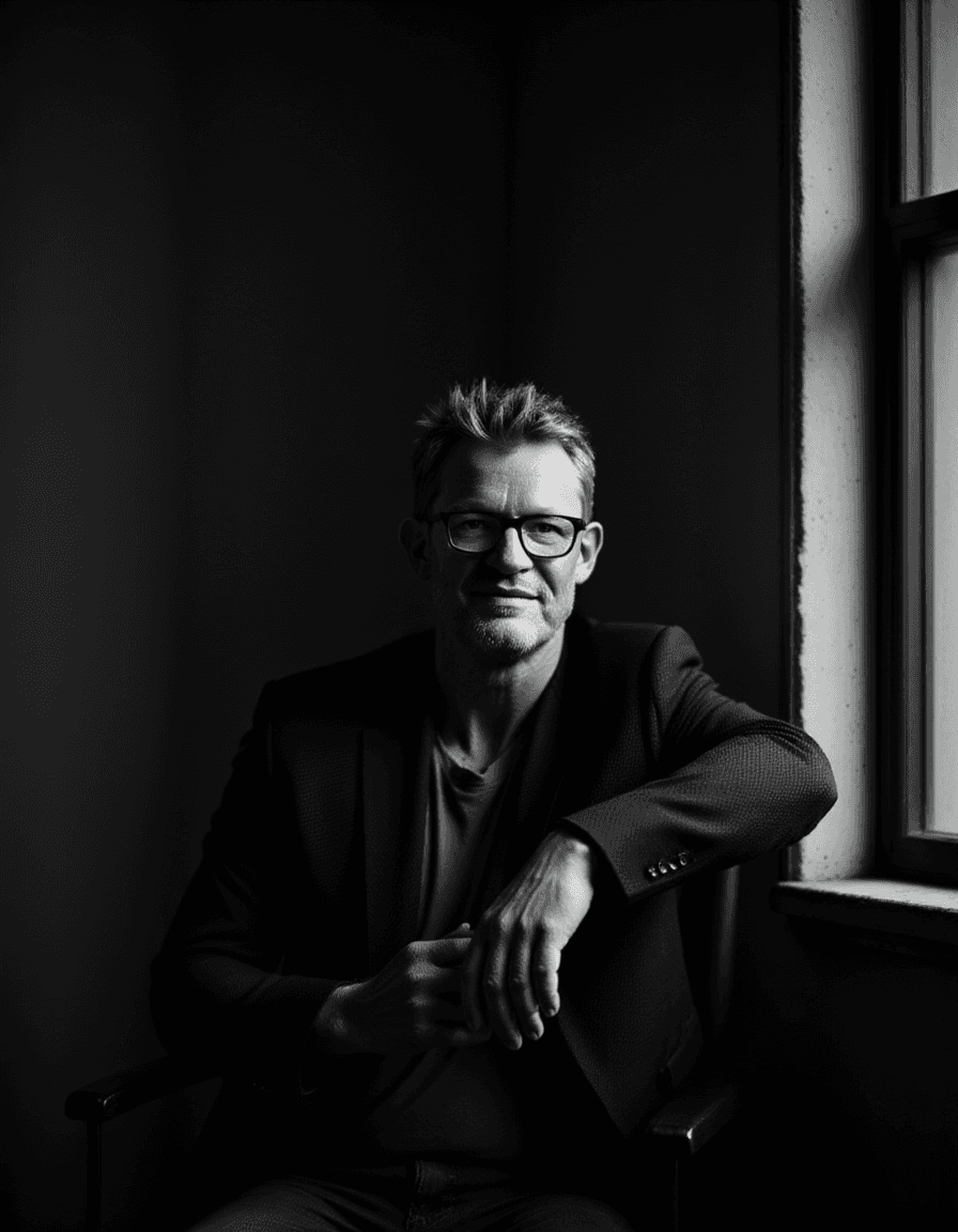 Frank Hüttemann Pressefoto - Portrait am Fenster