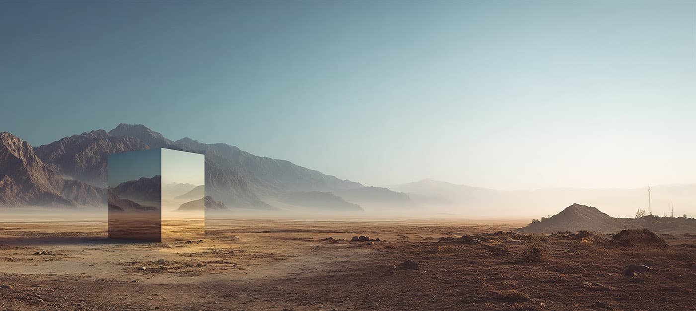 Silhouette vor digitalem Bildschirm - symbolisiert gezielte digitale Sichtbarkeit