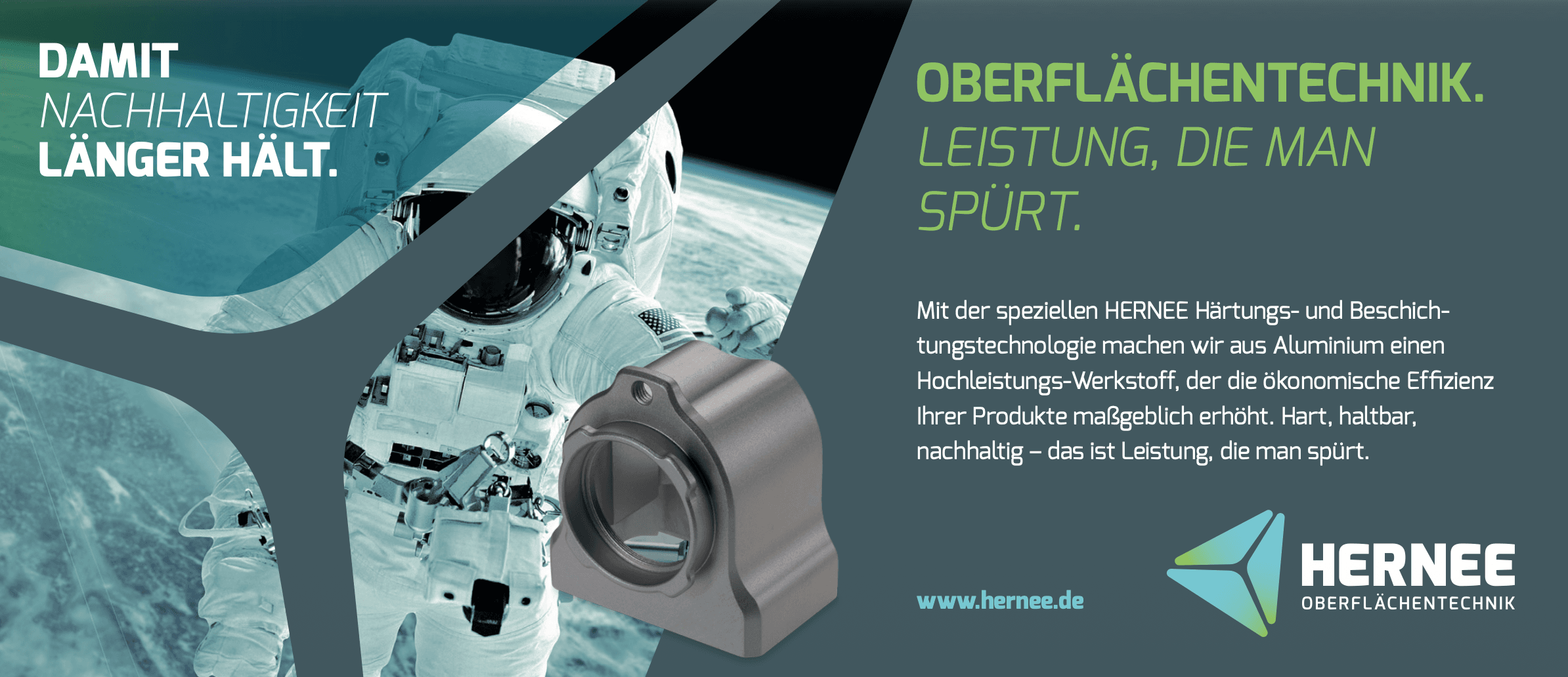 Hernee Kampagne - Raumfahrt und Nachhaltigkeit