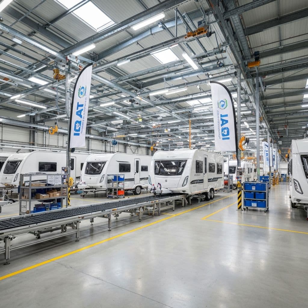 Moderne Caravaning-Produktion mit Automotive-Strukturen und Qualitätssystemen