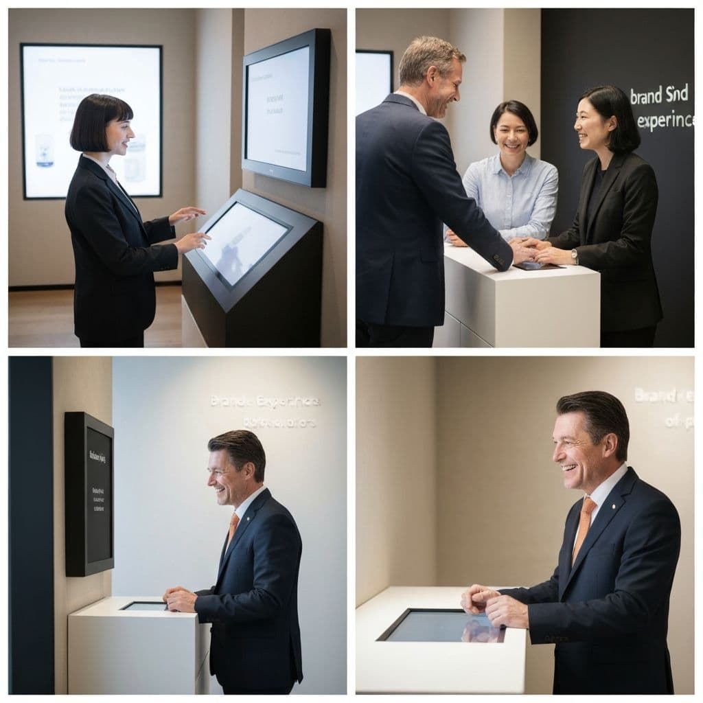 Menschen erleben eine Marke an mehreren Touchpoints