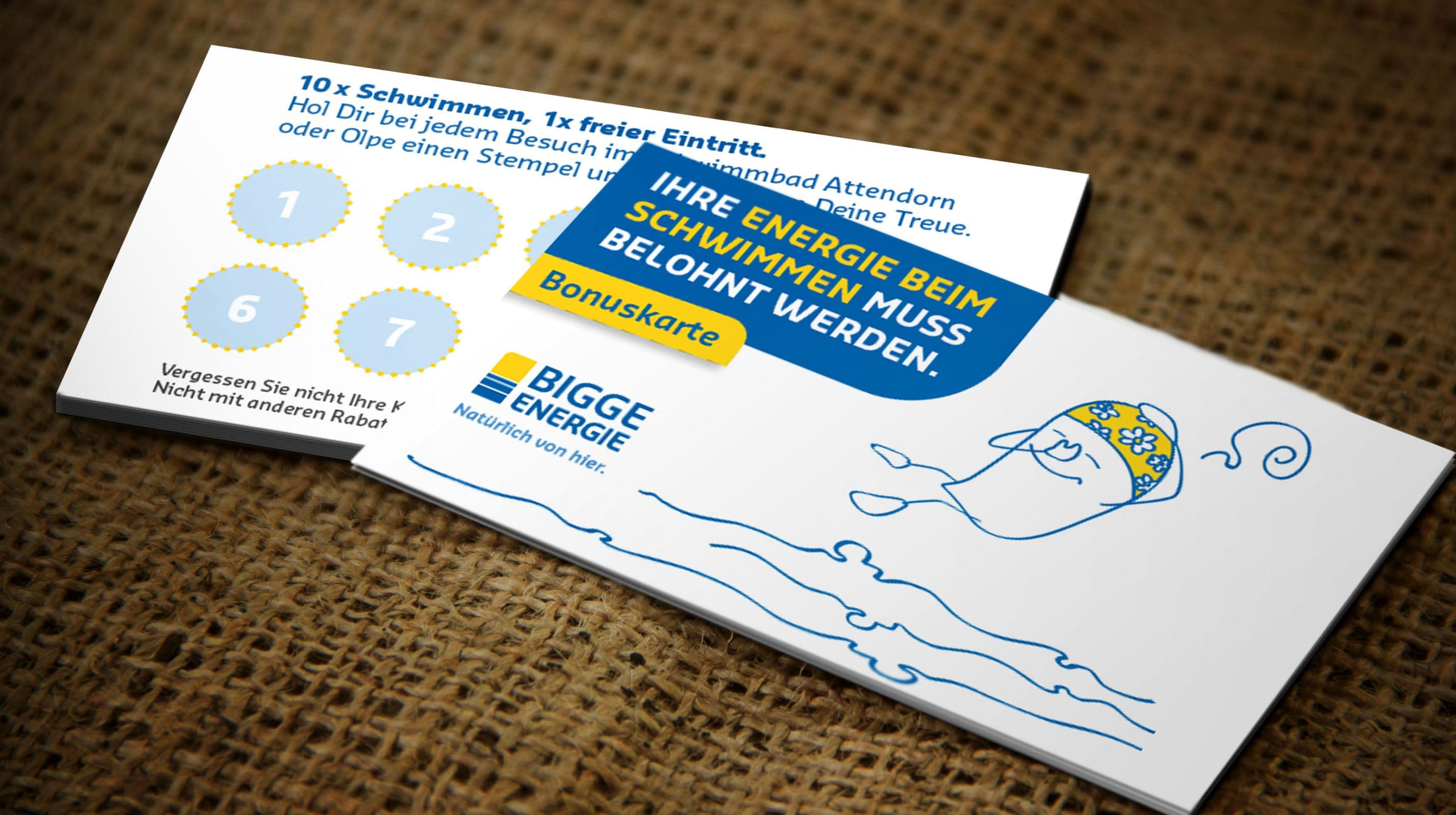 Bigge Energie Bonuskarte