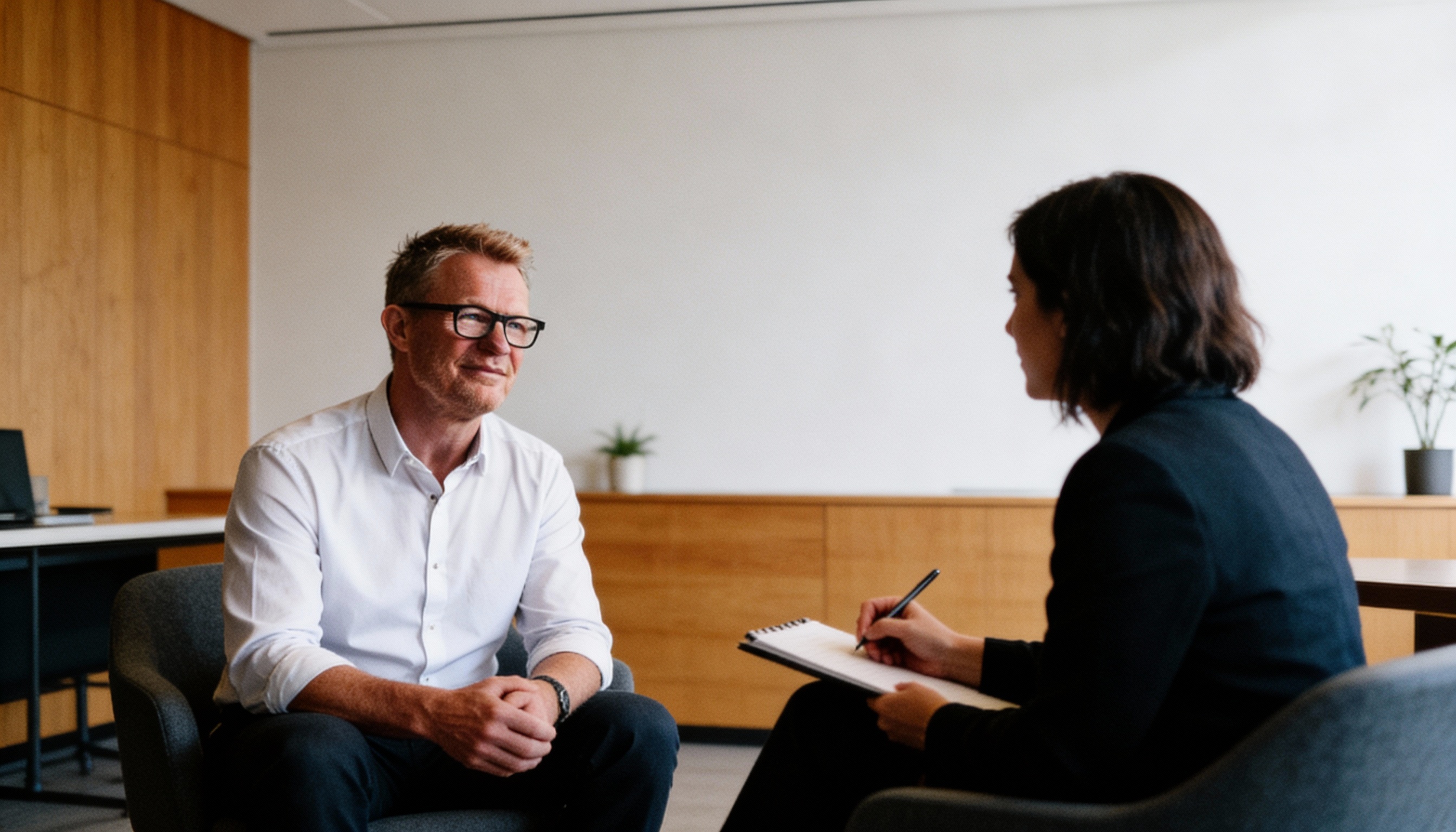 Frank Hüttemann im Gespräch